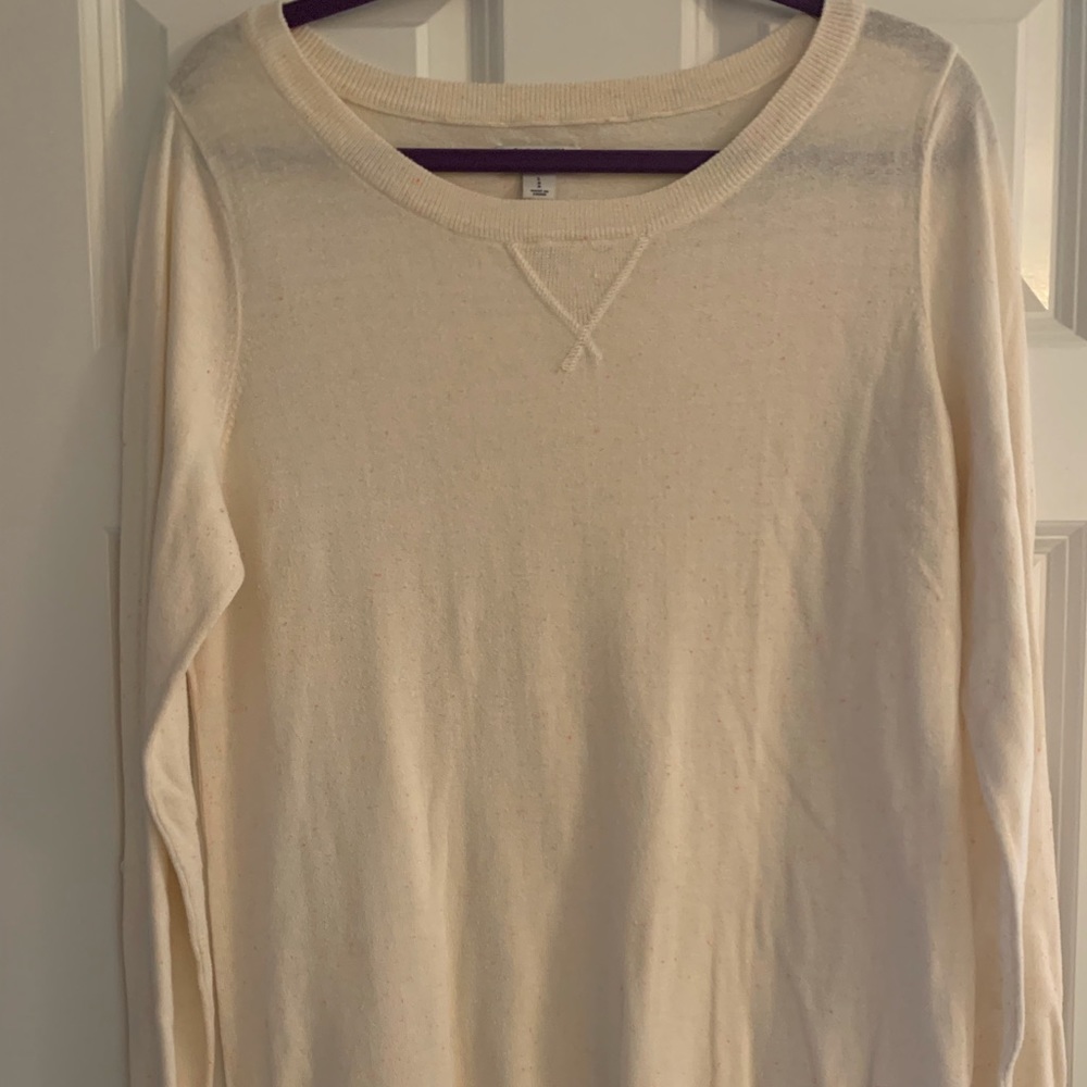 Creme Layering Sweater
